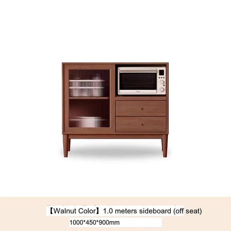 GENJI Akihiro Elegant Solid Wood High Cabinet from GENJI
