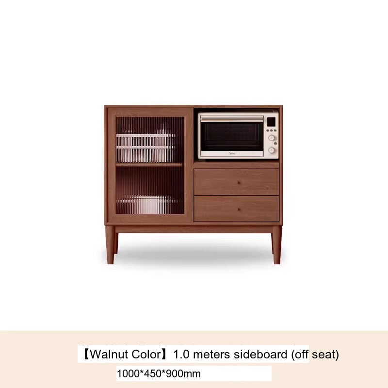 GENJI Akihiro Elegant Solid Wood High Cabinet from GENJI