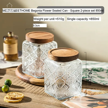 MH Zephyra Elegant Airtight Storage Jar from MH