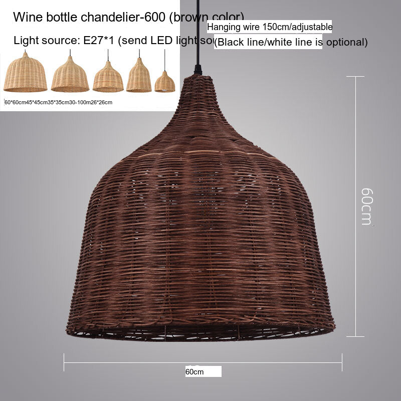 BOJI Takumi Elegant Bamboo Ceiling Lamp from BOJI