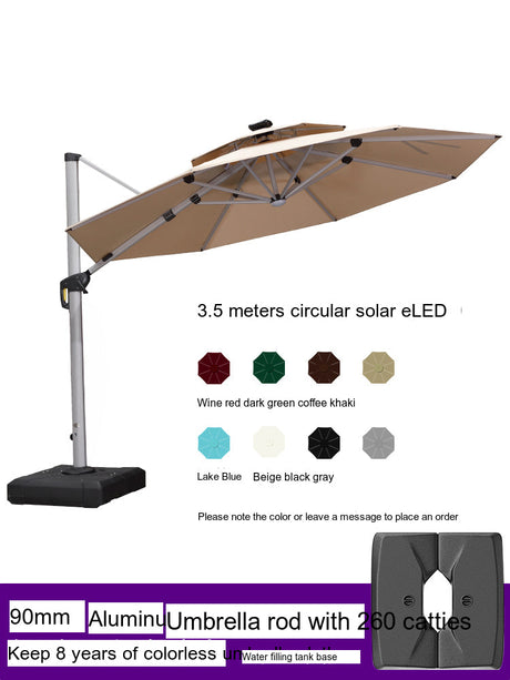 ZIYE Araminta Eco-Friendly Patio Umbrella from ZIYE