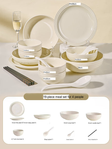 MOSE French Glaze Ceramic Tableware Set from MOSE