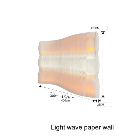SHIBA Kyushu Elegant Lighting Folding Partition Decor from SHIBA
