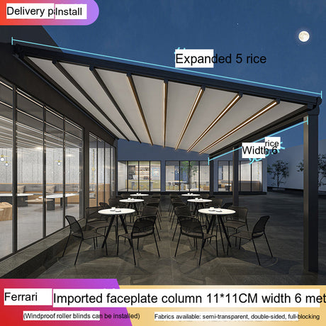 ZIYE Aiko Versatile Thermal Insulation Aluminum Gazebo from ZIYE