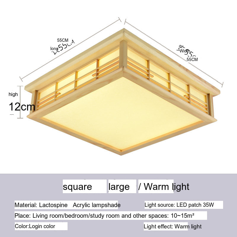 BOJI Haruki Minimalist Square LED Ceiling Light from BOJI