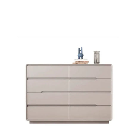 LINYUE Gideon Italian Black Minimalist Multi-Drawer Cabinet from LINYUE