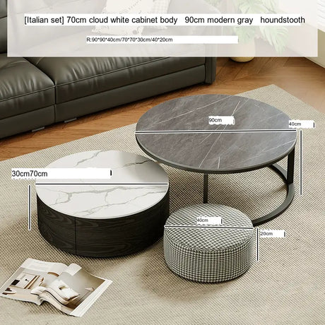 XIMIKA Elysia Elegant Minimalist Coffee Table from XIMIKA