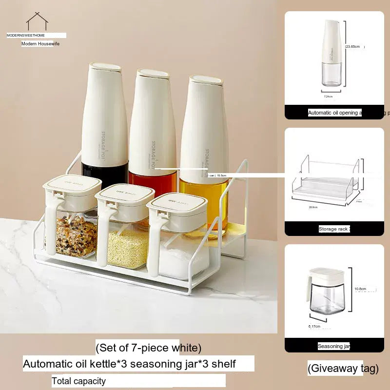 MH Valencia Sophia Elegant Kitchen Set Seasoning Pots from MH