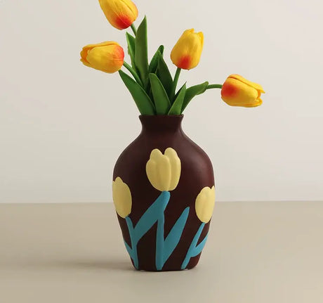 NICEMOON Theo Nordic Morandi Ceramic Vase from NICEMOON