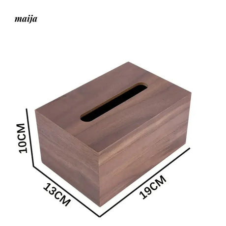MUSN Elegant Wooden Tissue Box from MUSN