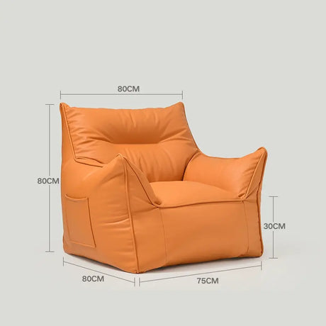 WEIWU Mila High-Back Tatami Bean Bag Sofa from WEIWU