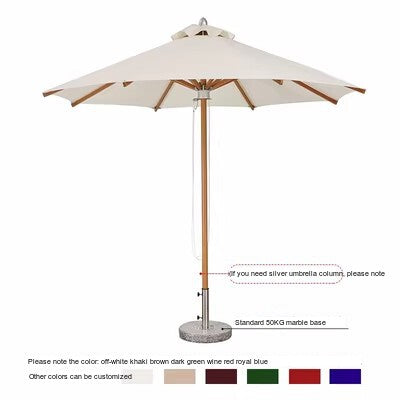 OMONO Santiago Eco-Friendly Solar Umbrella from OMONO