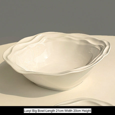 LIVETAI Seraphina French Wave Exquisite Ceramic Tableware from LIVETAI
