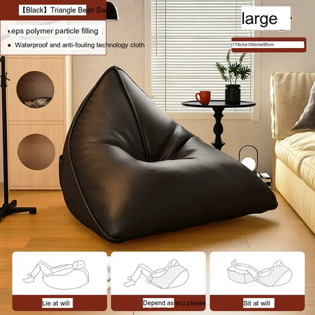LEDONG Kenji Versatile Cozy Bean Bag Chair from LEDONG