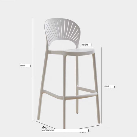 NIYE Tamsin Sleek Stackable Bar Stool from NIYE