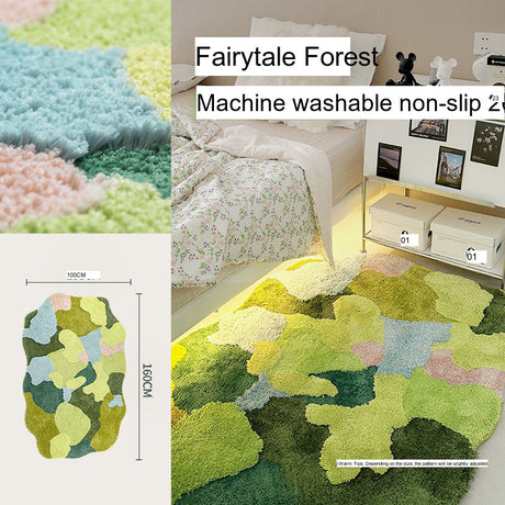 KENZAKI Sakura Snow Washable Rug from KENZAKI