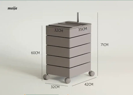 PUMPKIN BOX Rotating Storage Bedside Cabinet from PUMPKIN BOX
