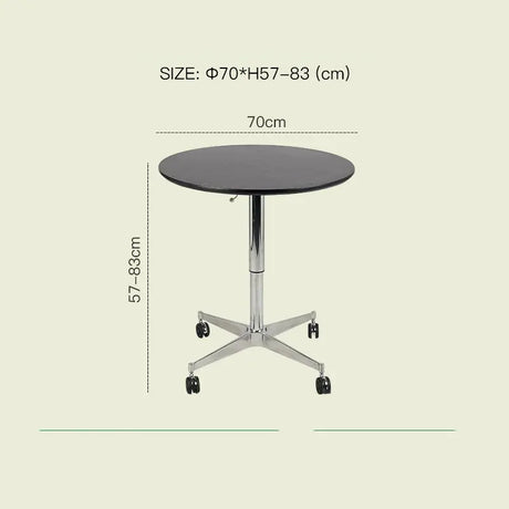 LAZYSPACE Zoey Solid Wood Lift Table from LAZYSPACE