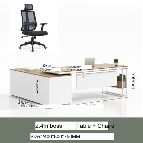 MUTINI Oliver Sleek Modern Desk & Chair Combo from MUTINI