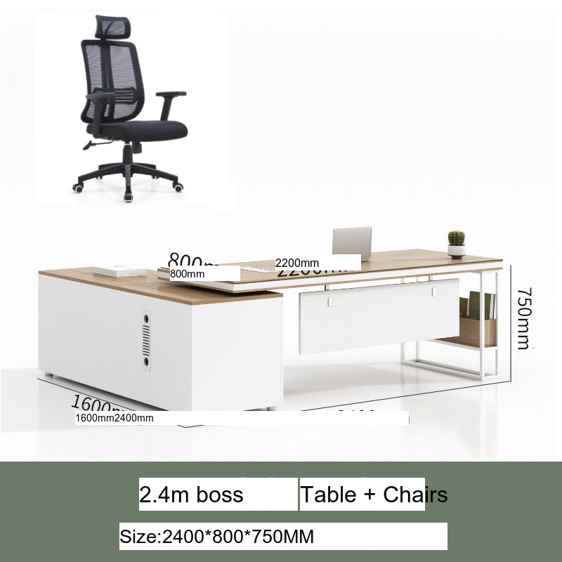 MUTINI Oliver Sleek Modern Desk & Chair Combo from MUTINI