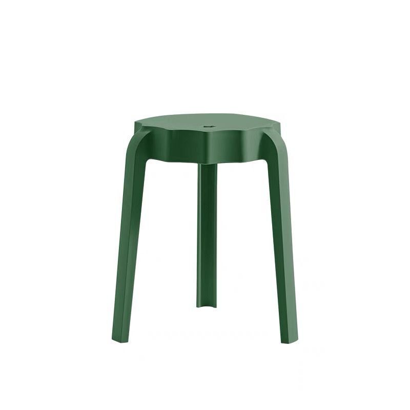 NIYE Eldridge Versatile Round Plastic Stool from NIYE