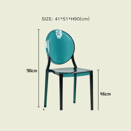 LAZYSPACE Leo Acrylic Coffee Chair from LAZYSPACE