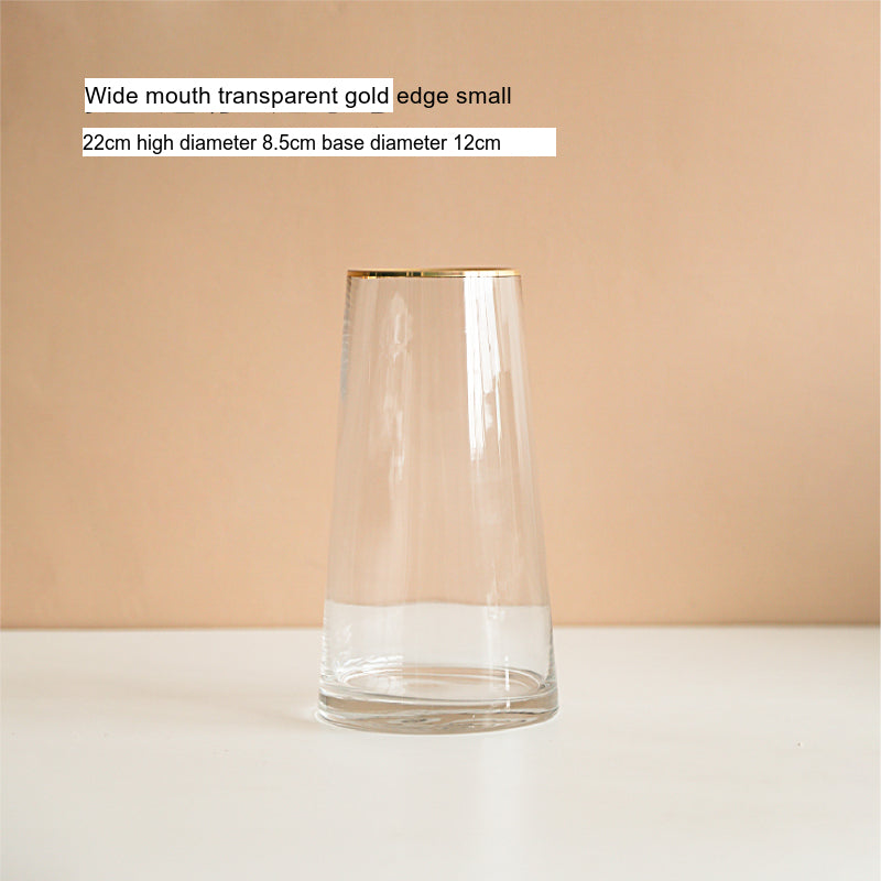 LIVETAI Isolde Majestic Hammered Design Hyper-Transparent Hydroponic Pot from LIVETAI