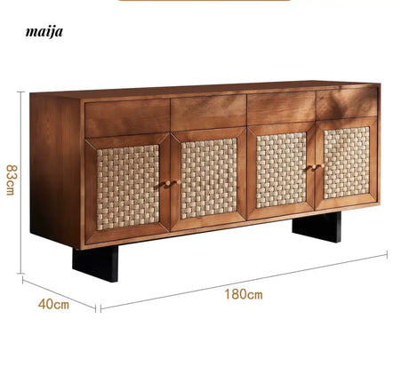 RATTAN CRAFTSMAN Solid Wood Foodside Cabinet from RATTAN CRAFTSMAN