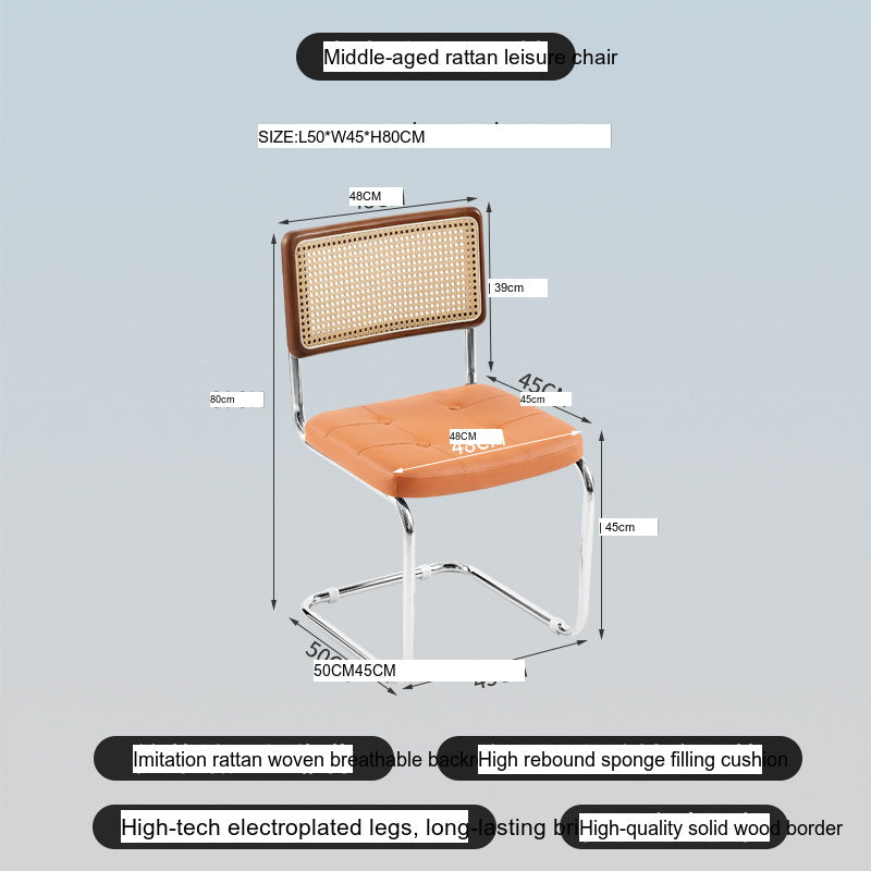 A&D Serafina Elegant Natural Wood High Chair from A&D