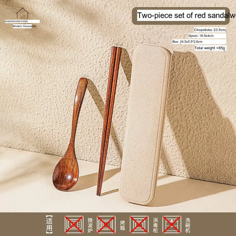 MH Aiko Elegant Natural Wood Chopsticks Set from MH