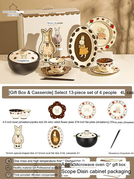 MH ZaraBelle Elegant Ceramic Bowl Set from MH