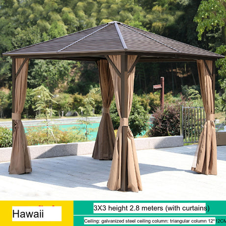 MOJIA Thalassa High-End Outdoor Pavilion for Luxurious Spaces from MOJIA