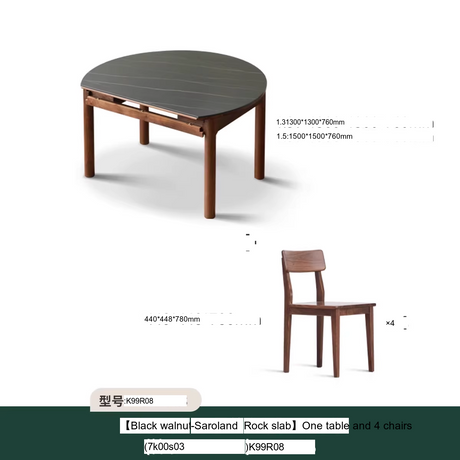 GENJI Tsubasa Versatile Folding Dining Table from GENJI