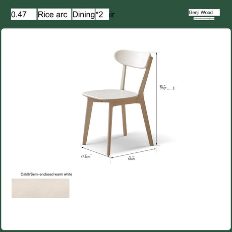 GENJI Hyun-Soo Scandinavian Natural Wood Highchair from GENJI