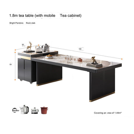QUANMU Santiago Elegant Modern Tea Table Set from QUANMU