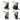JOTO Niko Elegant Ceramic Glass Coffee Cup Set from JOTO