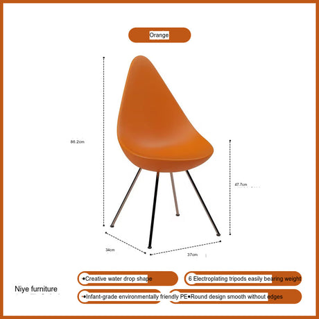 NIYE Isolde Chic Scandinavian Modern Coffee Design High Chair from NIYE