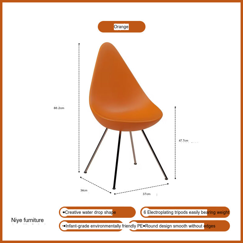 NIYE Isolde Chic Scandinavian Modern Coffee Design High Chair from NIYE