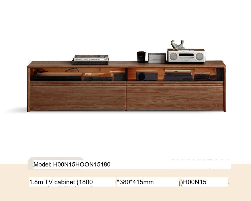 GENJI Haruki Contemporary Solid Wood TV Cabinet from GENJI