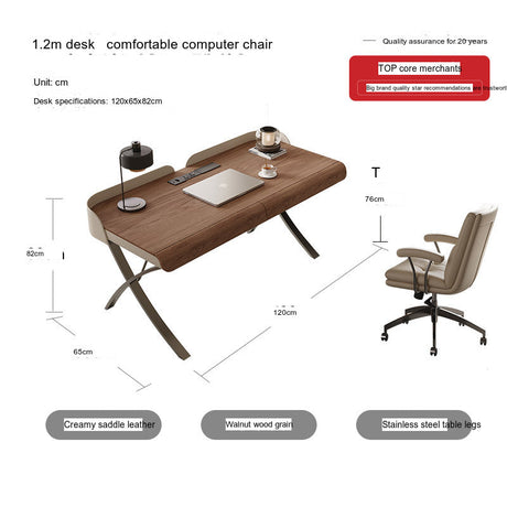 QUANMU Santiago Elegant Modern Study Desk Light Set from QUANMU