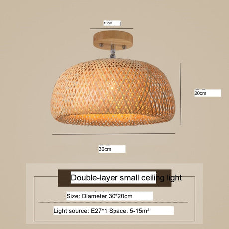 BOJI Kenji Vintage Rustic Lantern Ceiling Light from BOJI