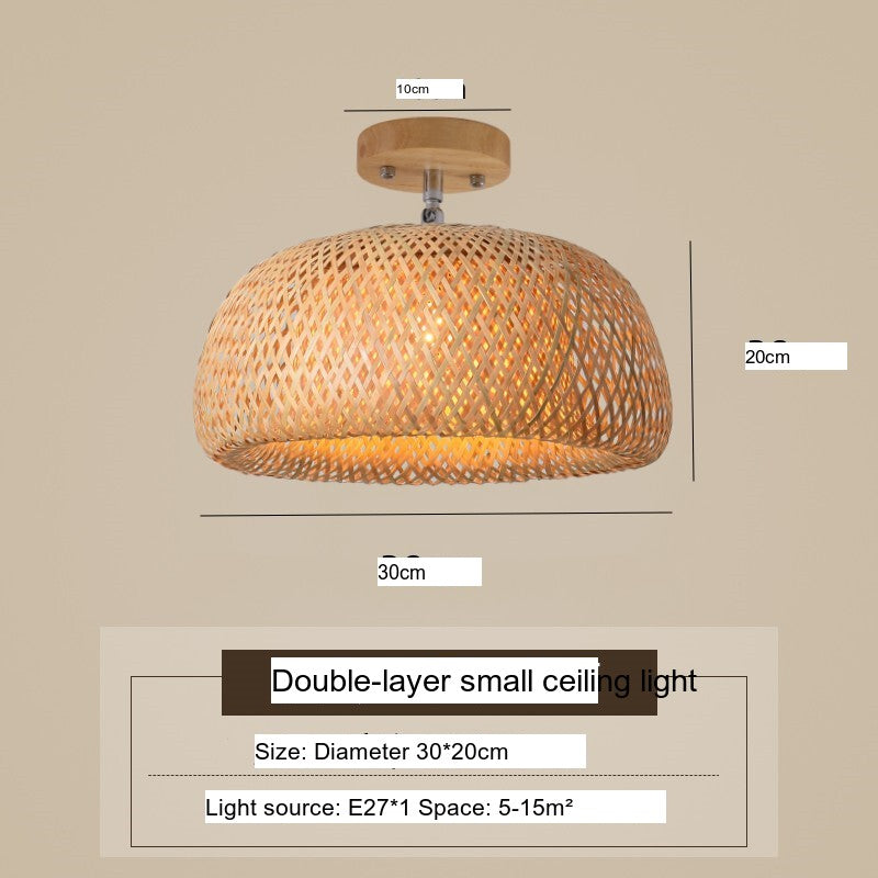 BOJI Kenji Vintage Rustic Lantern Ceiling Light from BOJI
