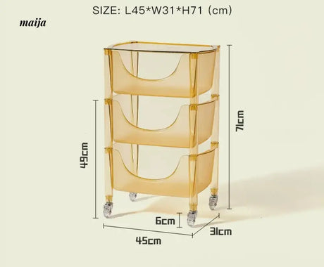 LAZYSPACE Ivy Acrylic Storage System from LAZYSPACE
