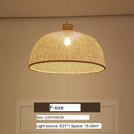 BOJI Isadora Elegant Woven Ceiling Lamp - Chinese Style from BOJI