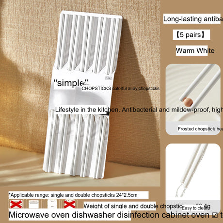 MOSE Antibacterial Metal Chopsticks Set from MOSE
