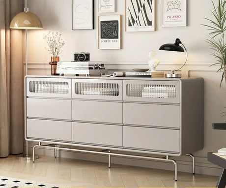 LINYUE Juliette French Multi-Drawer Bed End Cabinet from LINYUE