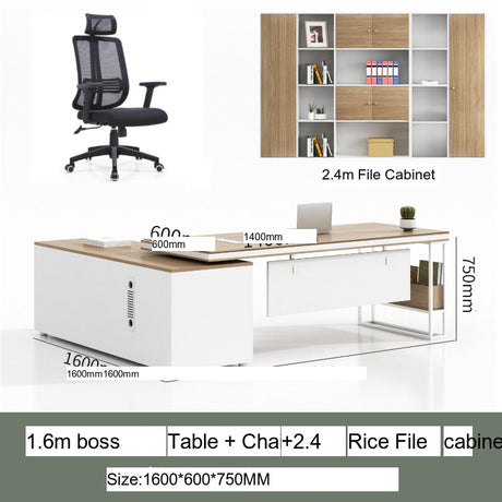 MUTINI Oliver Sleek Modern Desk & Chair Combo from MUTINI