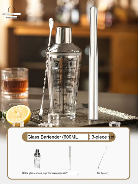 MH Isolde Elegant Glassware Cocktail Tool Set from MH