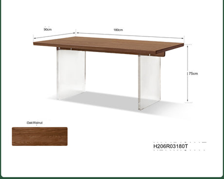 GENJI Haruto Elegant Cherrywood Dining Table from GENJI