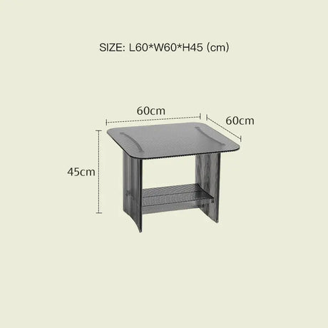 LAZYSPACE Chloe Acrylic Storage Desk from LAZYSPACE